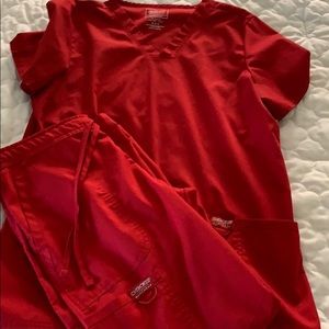Red Scrubs!